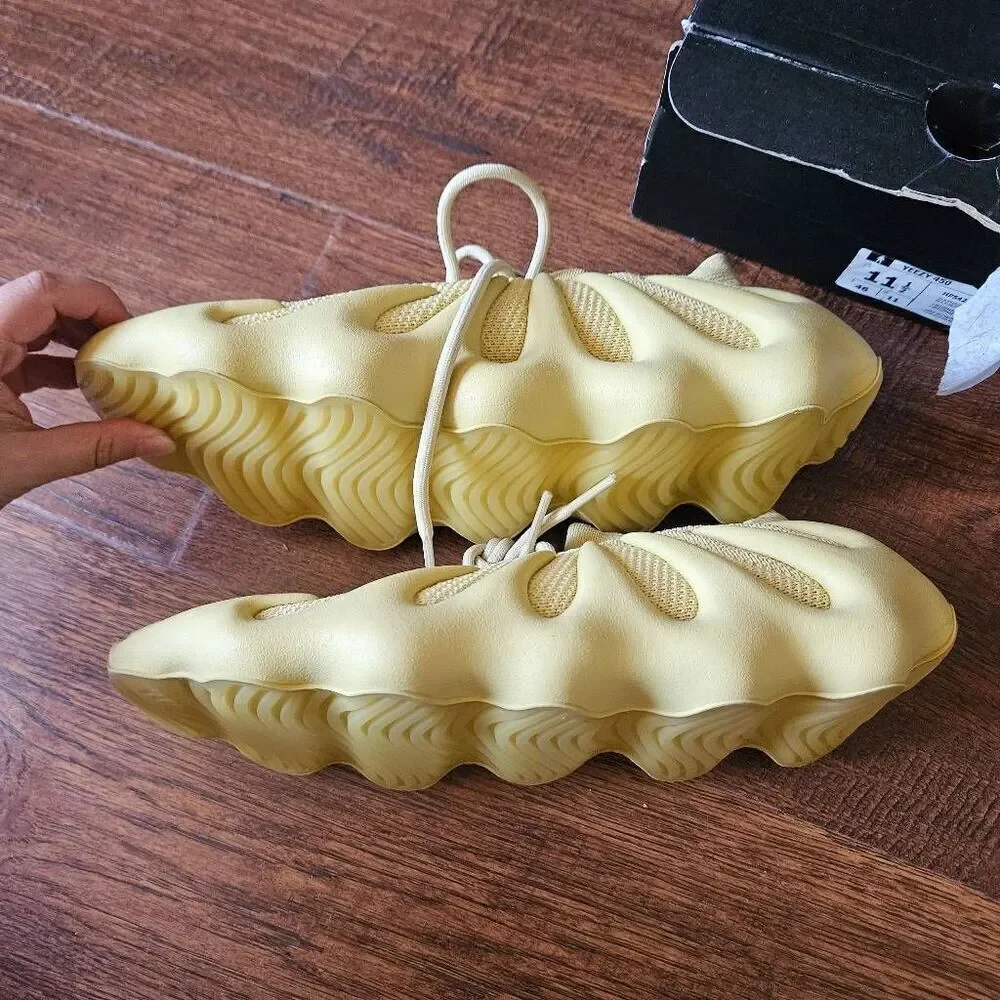 NIB Adidas Yeezy 450 Sulfur Sneakers